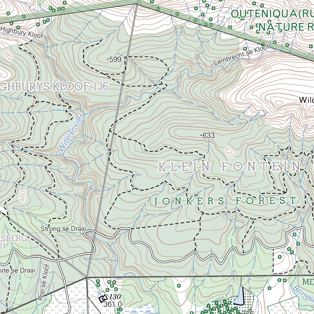 3322CD & 3422AB GEORGE Map by Chief Directorate: National Geo-spatial ...
