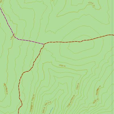 Yanks Peak Snowmobile Map