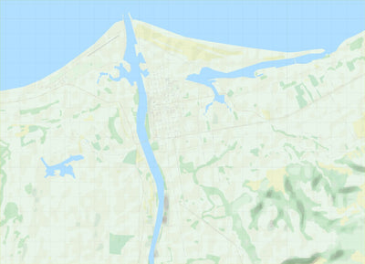 Westport NZ Tourist Street Map