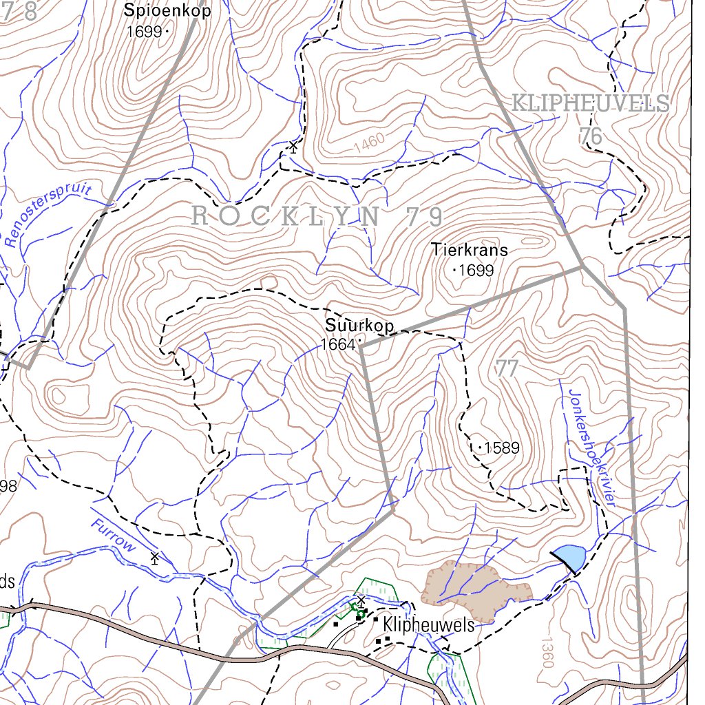 3125BC TEEBUS Map by Chief Directorate: National Geo-spatial ...