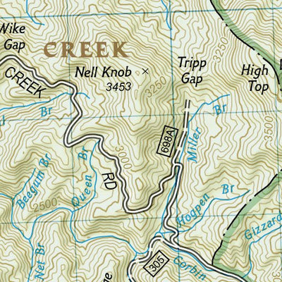 1501 AT Springer Mtn to Davenport Gap (map 05)