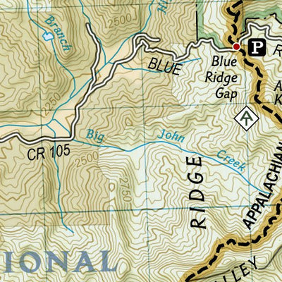 1501 AT Springer Mtn to Davenport Gap (map 06)