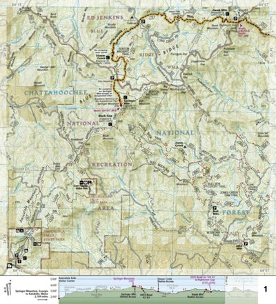 1501 AT Springer Mtn to Davenport Gap (map 01)