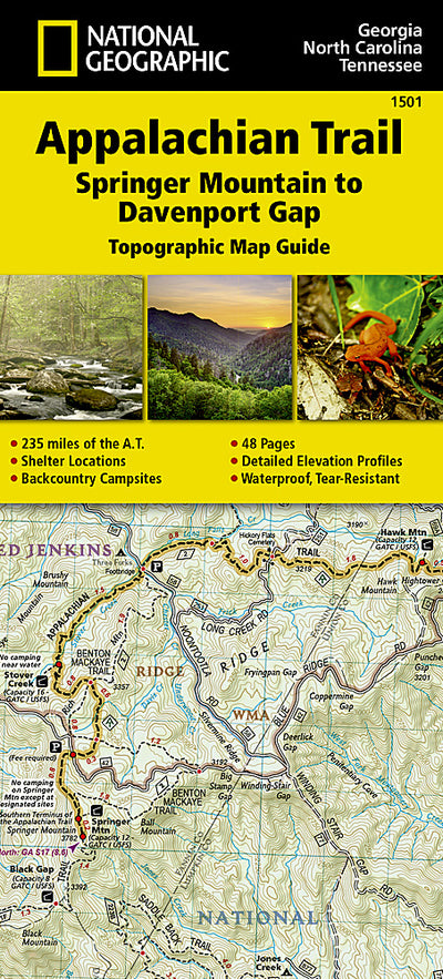 1501 :: Appalachian Trail, Springer Mountain to Davenport Gap [Georgia, North Carolina, Tennessee]