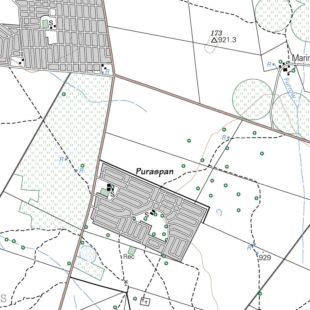 2329AA BLOUBERG Map by Chief Directorate National Geospatial