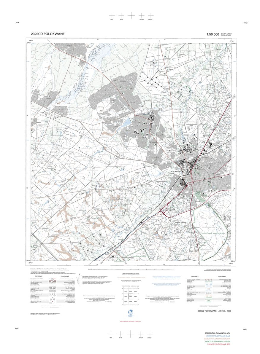 2329CD POLOKWANE Map By Chief Directorate National Geo spatial 2329cd-polokwane-map-by-chief-directorate-national-geo-spatial