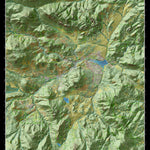 Essence of Estes Park Colorado Map