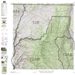 HuntData Arizona Antelope Hunt Unit 12B-West Game Concentration Map