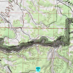 HuntData Arizona Antelope Hunt Unit 12B-West Game Concentration Map