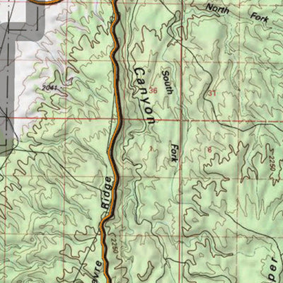 HuntData Arizona Antelope Hunt Unit 12B-West Game Concentration Map