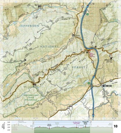 1503 AT Damascus to Bailey Gap (map 10)