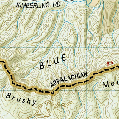 1503 AT Damascus to Bailey Gap (map 11)