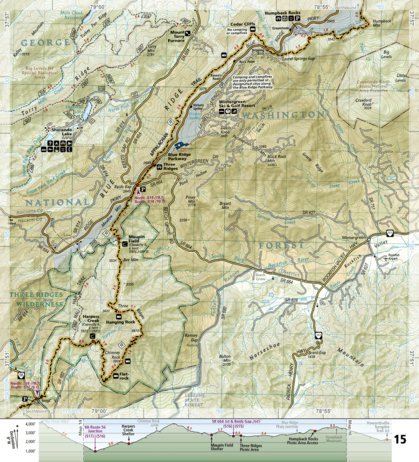 1504 AT Bailey Gap to Calf Mtn (map 15)