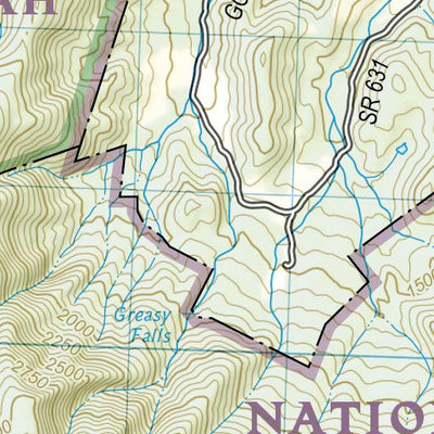 1505 AT Calf Mtn to Raven Rock (map 08)