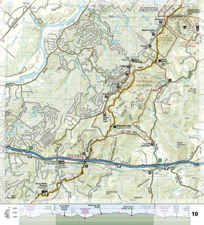 1505 AT Calf Mtn to Raven Rock (map 10)
