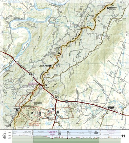 1505 AT Calf Mtn to Raven Rock (map 11)