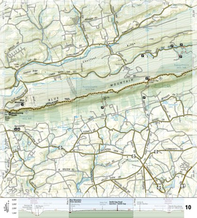 1507 AT Swatara Gap to Delaware Water Gap (map 10)