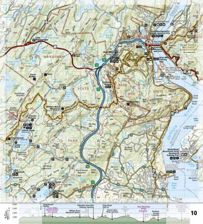 1508 AT Delaware Water Gap to Schaghticoke Mtn (map 10)