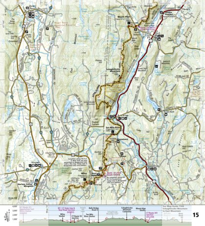 1508 AT Delaware Water Gap to Schaghticoke Mtn (map 15)
