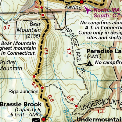 1509 AT Schaghticoke Mtn to East Mtn (map 05)