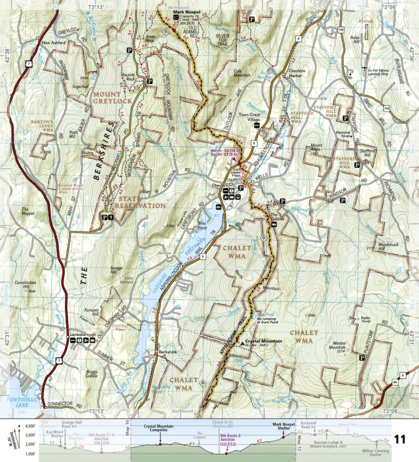 1509 AT Schaghticoke Mtn to East Mtn (map 11)