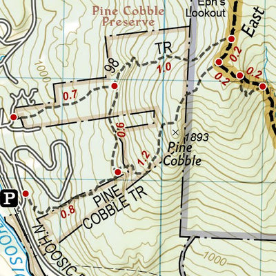 1509 AT Schaghticoke Mtn to East Mtn (map 13)
