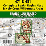 Collegiate Peaks, Eagles Nest, and Holy Cross Wilderness Areas GMU [Map Pack Bundle]