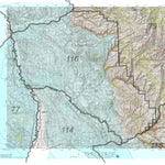 HuntData Wyoming Game Concentration Map for Antelope Unit 116 Preview 1