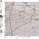 HuntData Wyoming Topo Map for Antelope Unit 35 Preview 1