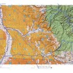 HuntData Wyoming Land Ownership Map for Elk Unit 46