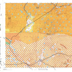 HuntData Wyoming Land Ownership Map for Elk Unit 100w