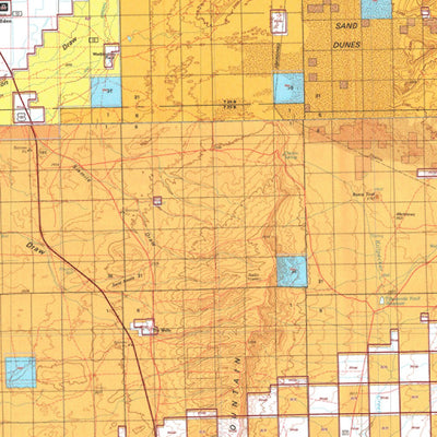 HuntData Wyoming Land Ownership Map for Elk Unit 100w