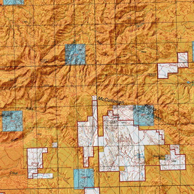 HuntData Wyoming Land Ownership Map for Elk Unit 65