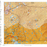 HuntData Wyoming Land Ownership Map for Elk Unit 124w