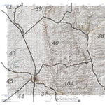HuntData Wyoming Topo Map for Antelope Unit 40 Preview 1