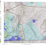 HuntData Wyoming Game Concentration Map for Elk Unit 124w