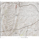 HuntData Wyoming Topo Map for Elk Unit 105
