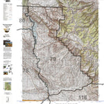 HuntData Wyoming Topo Map for Antelope Unit 79b Preview 1