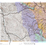 HuntData Wyoming Game Concentration Map for Elk Unit 42