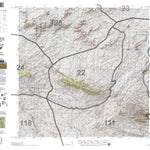 HuntData Wyoming Topo Map for Elk Unit 22