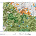 HuntData Wyoming Land Ownership Map for Elk Unit 14