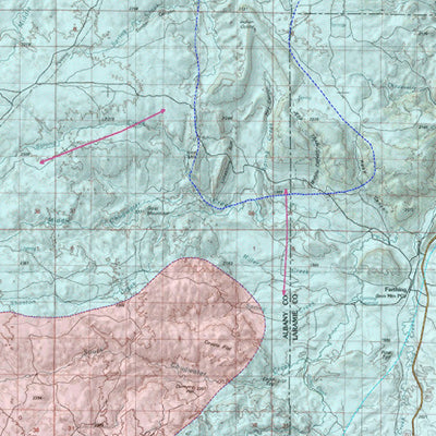 HuntData Wyoming Game Concentration Map for Elk Unit 5