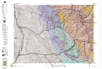 HuntData Wyoming Game Concentration Map for Elk Unit 46