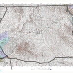 HuntData Wyoming Game Concentration Map for Elk Unit 65