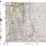 HuntData Wyoming Topo Map for Elk Unit 34