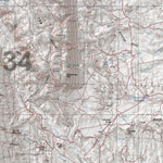 HuntData Wyoming Topo Map for Elk Unit 34