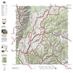 HuntData Wyoming Topo Map for Elk Unit 77