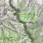 HuntData Wyoming Topo Map for Elk Unit 14