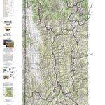 HuntData Wyoming Topo Map for Elk Unit 90