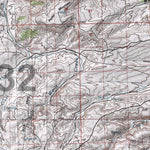 HuntData Wyoming Topo Map for Elk Unit 32